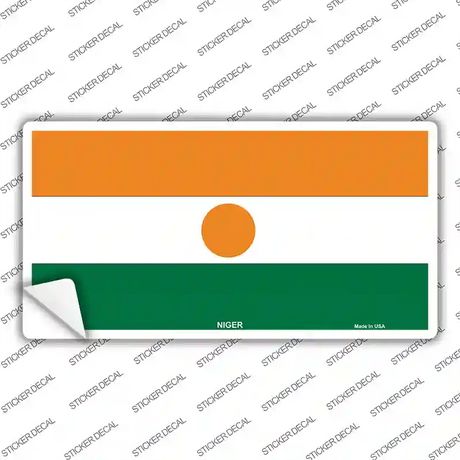 Niger Flag Novelty Sticker Decal