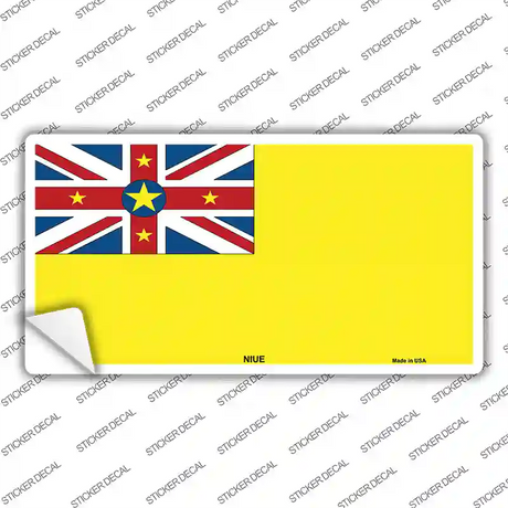 Nive Flag Novelty Sticker Decal
