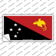 Papua New Guinea Flag Novelty Sticker Decal Small