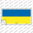 Ukraine Flag Novelty Sticker Decal Small