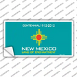 New Mexico Background Novelty Sticker Decal Small