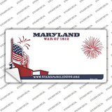 Maryland State Novelty Sticker Decal Small