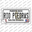 Rio Piedra Puerto Rico Novelty Sticker Decal Small