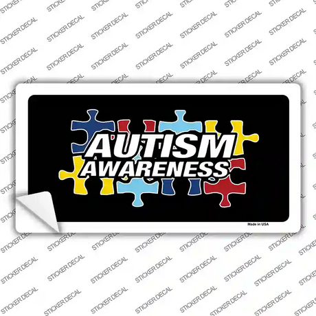 Autism Awareness Novelty Sticker Decal Small