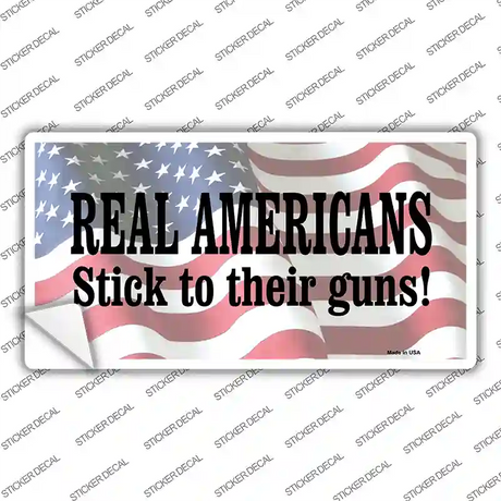 Stick To Their Guns Novelty Sticker Decal Small