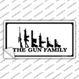 The Gun Family Novelty Sticker Decal Small