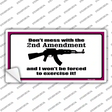 I Wont Be Forced To Use It Novelty Sticker Decal Small