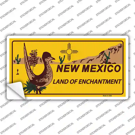 Roadrunner New Mexico Novelty Sticker Decal Small