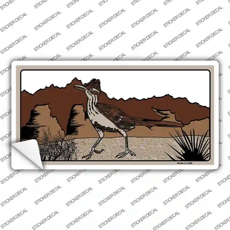 Roadrunner Novelty Sticker Decal Small