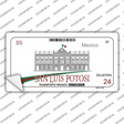 San Luis Potosi Mexico Novelty Sticker Decal Small