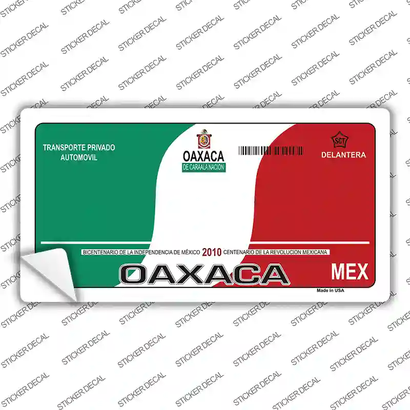 Oaxaca Mexico Novelty Sticker Decal Small