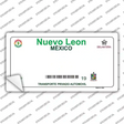 Nuevo Leon Mexico Novelty Sticker Decal Small