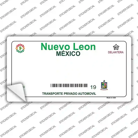 Nuevo Leon Mexico Novelty Sticker Decal Small