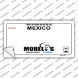 Morelos Mexico Novelty Sticker Decal Small