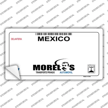 Morelos Mexico Novelty Sticker Decal Small