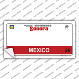 Sonora Mexico Novelty Sticker Decal Small