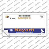 Nayarit Mexico Novelty Sticker Decal Small