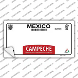 Campeche Mexico Novelty Sticker Decal Small