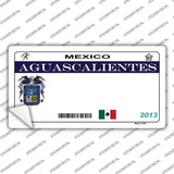 Aguascalientes Mexico Novelty Sticker Decal Small