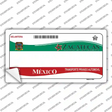 Zachatecas Mexico Novelty Sticker Decal Small