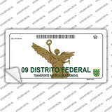 Distrito Federal Mexico Novelty Sticker Decal Small