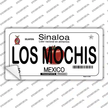 Los Mochis Mexico Novelty Sticker Decal Small