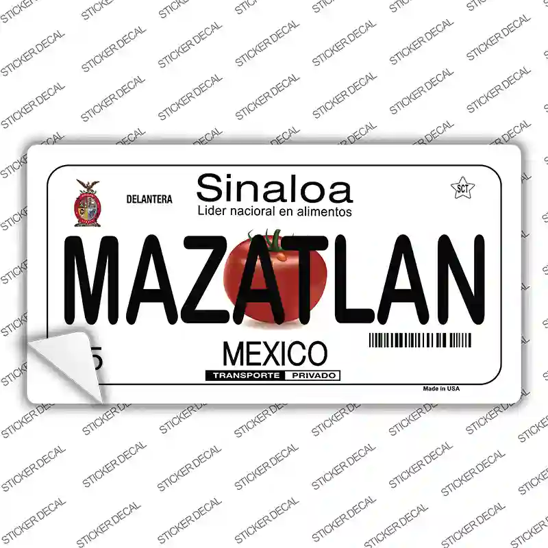 Mazatlan Mexico Novelty Sticker Decal Small