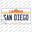 San Diego California Novelty Sticker Decal Small