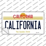 California Novelty Sticker Decal Small