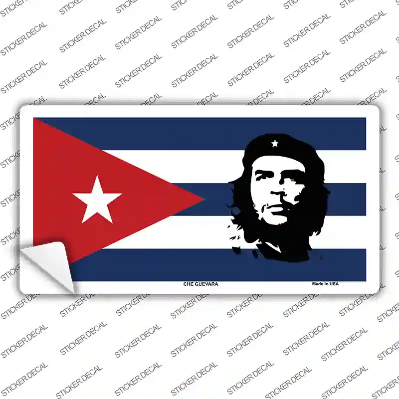 Che Guevara Flag Novelty Sticker Decal | Smart Blonde
