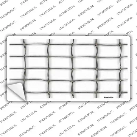 Web White Novelty Sticker Decal