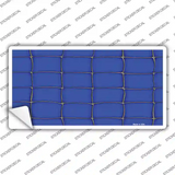 Web Blue Novelty Sticker Decal
