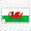 Wales Flag Novelty Sticker Decal