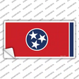 Tennessee State Flag Novelty Sticker Decal Small