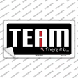 I In Team Novelty Sticker Decal