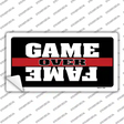 Game Over Fame Novelty Sticker Decal