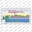 California Lake Tahoe State Blank Novelty Sticker Decal Small