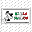 Italian Stallion Novelty Sticker Decal