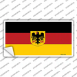 Germany State Flag Novelty Sticker Decal