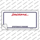 Louisiana Sportsman Blank Novelty Sticker Decal Small