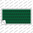 Green Black Anchor Novelty Sticker Decal