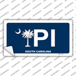 PI South Carolina Novelty Sticker Decal Small