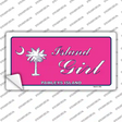 Island Girl Pink Novelty Sticker Decal Small