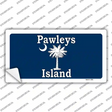 Pawleys Island Blue Novelty Sticker Decal Small