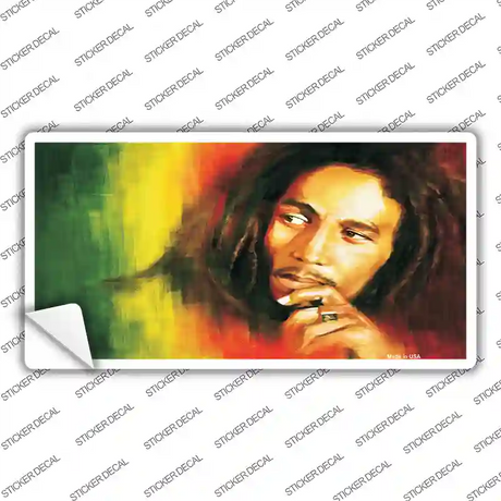 Bob Marley Novelty Sticker Decal Small