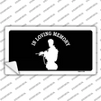 In Loving Memory Standing Novelty Sticker Decal Small