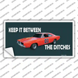 Between The Ditches Novelty Sticker Decal Small