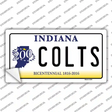 Colts Indiana State Novelty Sticker Decal Small