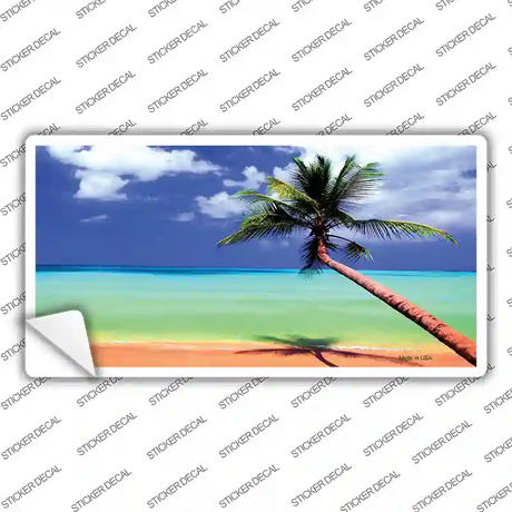 Ocean Sunrise Novelty Sticker Decal Small