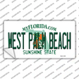 West Palm Beach Florida Novelty Sticker Decal Small